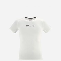 Koszulka damska z krótkim rękawem Millet Intense Ts Ss W Active Fit. Brązowe koszulki damskie Millet, xs, bez wzorów, bez kołnierzyka, bez ramiączek. W wyprzedaży za 160.65 zł.