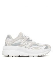 EA7 Emporio Armani Sneakersy X8X237 XK425 MZ203 Szary. Szare obuwie sportowe damskie EA7 Emporio Armani, z materiału, bez zapięcia. Za 559.99 zł.