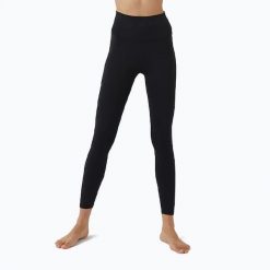 Legginsy do jogi JOYINME 7/8 Oneness Bond. Czarne legginsy damskie Joy in me, l, bez wzorów, na jogę i pilates. Za 299.99 zł.