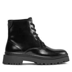 Trapery Gant. Czarne trapery damskie Gant, bez zapięcia. Za 459.99 zł.