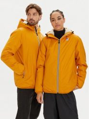 K-Way Kurtka zimowa Le Vrai 3.0 Claude K3118TW Żółty Regular Fit. Żółte kurtki damskie K-Way, na zimę, l, bez wzorów, z syntetyku, bez kaptura. Za 1,099.00 zł.