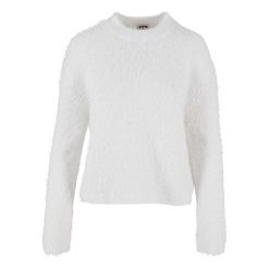 Kurtka z wysokim kołnierzem puchowa dla kobiet Urban Classics. Białe kurtki damskie Urban Classics, na zimę, l, bez wzorów, z puchu, bez kaptura. Za 210.85 zł.