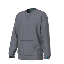 Bluza sportowa na co dzień bawełniana Arena Unisex Crew Sweat Vintage. Szare bluzy damskie Arena, bez wzorów, z bawełny, bez kaptura. Za 339.99 zł.