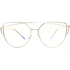 Złote Okulary Love Divine. Żółte okulary przeciwsłoneczne damskie Born2be. Za 24.99 zł.