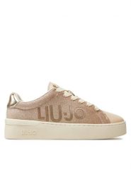 Liu Jo Sneakersy Silvia 99 BA4035 TX069 Złoty. Żółte obuwie sportowe damskie Liu Jo, z tworzywa sztucznego, bez zapięcia. Za 809.99 zł.