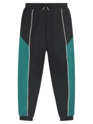Calvin Klein Jeans Spodnie dresowe LVCKTJC41B Czarny Regular Fit. Czarne jeansy chłopięce Calvin Klein Jeans, z dresówki. Za 289.99 zł.