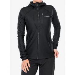 Kurtka damska Columbia Arctic Crest Bonded Full Zip. Czarne kurtki damskie Scarpa, bez wzorów, bez kaptura. Za 393.69 zł.