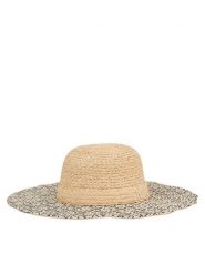 Tommy Hilfiger Kapelusz Beach Summer Straw Hat AW0AW16042 Écru. Kapelusze damskie Tommy Hilfiger, bez wzorów, z materiału. Za 209.99 zł.