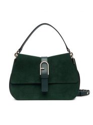 Furla Torebka WB00996 BX3045 CN 5137S Zielony. Zielone torebki klasyczne damskie Furla, ze skóry, bez dodatków. Za 2,049.00 zł.