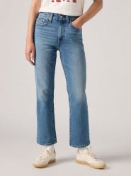 Levi's Dżinsy "725" - Regular fit - w kolorze niebieskim rozmiar: W25/L27. Niebieskie jeansy damskie Levi's, z podwyższonym stanem. Za 247.45 zł.