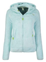 Geographical Norway Kurtka polarowa "Upalood" w kolorze błękitnym rozmiar: L. Niebieskie kurtki damskie Geographical Norway, l, bez wzorów, z polaru, bez kaptura. Za 131.12 zł.