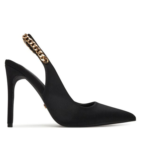 Szpilki DeeZee. Czarne szpilki damskie DeeZee, bez wzorów, bez obcasa, na szpilce, bez zapięcia. Za 159.99 zł.