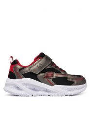 Skechers Sneakersy METEOR-LIGHTS 401497L/GURD Kolorowy. Buty sportowe chłopięce Skechers, ze skóry, bez zapięcia. Za 189.99 zł.