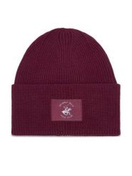 Beverly Hills Polo Club Czapka CWBEO-BHPC-W3-002-AW26 Bordowy. Czerwone czapki damskie Beverly Hills Polo Club, na zimę, bez wzorów, z wiskozy. Za 59.99 zł.