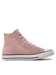 Converse Trampki Chuck Taylor All Star Mixed Materials A06573C Różowy. Czerwone trampki damskie Converse, bez wzorów, z materiału, bez zapięcia. Za 379.99 zł.