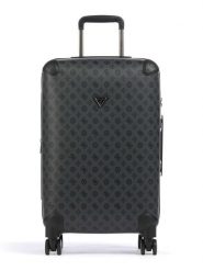 Guess Walizka w kolorze antracytowym - 39 x 64 x 28 cm rozmiar: onesize. Czarne walizki Guess, z aplikacjami, z materiału. Za 717.99 zł.