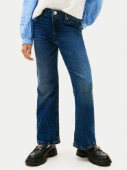 Tommy Hilfiger Jeansy KG0KG08959 Granatowy Flare Fit. Niebieskie jeansy dziewczęce Tommy Hilfiger, bez wzorów, z bawełny. Za 249.99 zł.