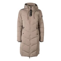 Parka dla kobiet HKM Toronto. Brązowe parki damskie HKM, m, z polaru, z kapturem. Za 539.00 zł.