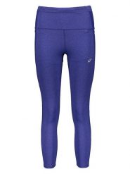 Asics Legginsy funkcyjne "Distance Supply" w kolorze niebieskim rozmiar: M. Niebieskie legginsy sportowe damskie Asics, m, bez wzorów, outdoorowe. Za 153.71 zł.