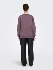 ONLY Bluza w kolorze brązowym rozmiar: M. Brązowe bluzy damskie Only, m, bez wzorów, bez kaptura. Za 79.21 zł.