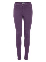 B.young Dżinsy - Slim fit - w kolorze fioletowym rozmiar: W34/L32. Różowe jeansy damskie b.young. Za 96.60 zł.