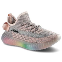 Różowe Sneakersy Artiker Damskie Lekkie Półbuty. Czerwone obuwie sportowe damskie Artiker, na wiosnę, ze skóry ekologicznej, bez zapięcia, na fitness i siłownię. Za 99.99 zł.
