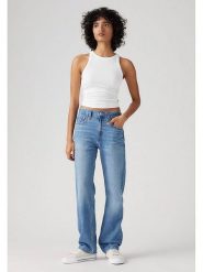 Levi's Dżinsy - Comfort fit - w kolorze niebieskim rozmiar: W29. Niebieskie jeansy damskie Levi's, z podwyższonym stanem. Za 245.38 zł.