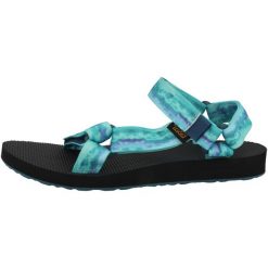 Buty do chodzenia damskie Teva Original Universal. Niebieskie obuwie trekkingowe damskie Teva, z materiału, bez zapięcia. Za 449.00 zł.