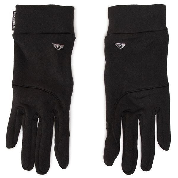 Rękawiczki Damskie Quiksilver. Czarne rękawiczki damskie Quiksilver, bez wzorów. Za 79.99 zł.