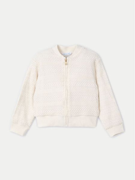 Mayoral Bluza 3409 Beżowy Regular Fit. Brązowe bluzy dziewczęce Mayoral, bez wzorów, z bawełny, bez ramiączek, bez kaptura. Za 109.99 zł.