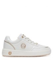 MEXX Sneakersy MI001014051W Biały. Białe obuwie sportowe damskie Mexx, z materiału, bez zapięcia. Za 223.99 zł.