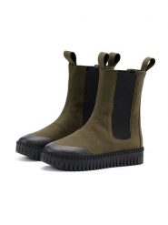 Ilse Jacobsen Sztyblety w kolorze khaki rozmiar: 37. Brązowe botki damskie Ilse Jacobsen, bez zapięcia. Za 152.98 zł.