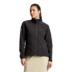 Kurtka Softshell Slam Act Ws Damskie. Czarne kurtki sportowe damskie SLAM, m, bez wzorów, z dżerseju, z kapturem. Za 608.99 zł.