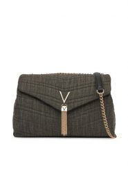 Valentino Torebka VBS8DN09CA Czarny. Czarne torebki wieczorowe damskie Valentino, bez wzorów, ze skóry, bez dodatków. Za 339.99 zł.