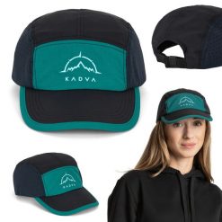 Czapka z daszkiem KADVA Hiker Cap. Szare czapki z daszkiem damskie KADVA, bez wzorów. Za 39.99 zł.