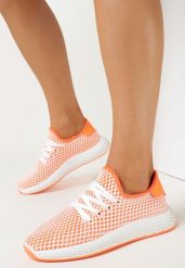 Pomarańczowe Buty Sportowe Major-League. Brązowe obuwie sportowe casual damskie Born2be. Za 29.99 zł.