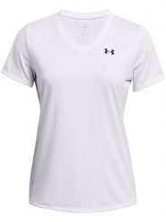 Under Armour Koszulka sportowa w kolorze białym rozmiar: XXL. Białe koszulki sportowe damskie Under Armour, xxl, bez wzorów, bez ramiączek, outdoorowe. Za 78.95 zł.
