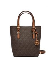 MICHAEL Michael Kors Torebka 32T5GQNC0B Brązowy. Brązowe listonoszki damskie MICHAEL Michael Kors, bez wzorów, ze skóry, bez dodatków. Za 859.99 zł.