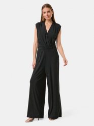 Gerry Weber Kombinezon w kolorze czarnym rozmiar: 36. Czarne kombinezony damskie Gerry Weber, bez wzorów, bez kołnierzyka, bez ramiączek. Za 193.70 zł.