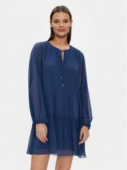 Liu Jo Sukienka codzienna MA4106 T5975 Granatowy Regular Fit. Niebieskie sukienki damskie Liu Jo, bez wzorów, z syntetyku, bez ramiączek. Za 479.99 zł.