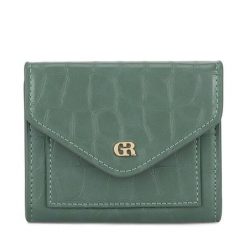 Portfel GINO ROSSI. Zielone portfele damskie Gino Rossi, bez wzorów. Za 79.99 zł.