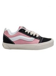Vans Skórzane sneakersy "Knu Skool" w kolorze jasnoróżowo-czarno-białym rozmiar: 38,5. Białe obuwie sportowe damskie Vans, bez zapięcia. Za 239.99 zł.