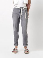 Rosner Dżinsy - Relaxed fit - w kolorze szarym rozmiar: W38/L28. Szare jeansy damskie Rosner, z podwyższonym stanem. Za 208.99 zł.