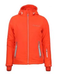 Peak Mountain Kurtka softshellowa "Abraplus" w kolorze pomarańczowym rozmiar: XL. Pomarańczowe kurtki sportowe damskie Peak Mountain, xl, bez wzorów, bez kaptura. Za 347.99 zł.