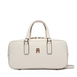 Torebka Tommy Hilfiger. Białe torebki klasyczne damskie Tommy Hilfiger, bez dodatków. Za 649.99 zł.