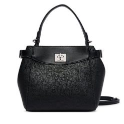 Torebka Calvin Klein. Czarne torebki klasyczne damskie Calvin Klein, bez dodatków. Za 489.99 zł.