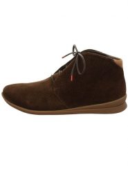 Think! Skórzane botki w kolorze brązowym rozmiar: 40. Brązowe botki damskie Think!, bez obcasa, bez zapięcia. Za 319.88 zł.