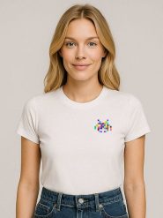 WOOOP Koszulka "Mothership Coeur" w kolorze kremowym rozmiar: XL. Brązowe koszulki damskie Wooop, xl, bez wzorów, z bawełny, bez kołnierzyka, bez ramiączek. Za 83.42 zł.