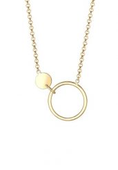 Elli Naszyjnik damski z płytką Geo Design w srebrze próby 925 Sterling Silver Naszyjniki 1 ct Damski. Szare naszyjniki damskie Elli, srebrne. Za 303.99 zł.