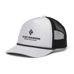 Czapka z daszkiem Black Diamond Flat Bill Trucker. Czarne czapki z daszkiem damskie Black Diamond, bez wzorów. Za 159.99 zł.